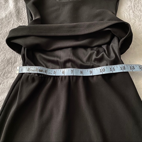 NWT Vintage Style Little Black Dress Crop Top LBD Small - Picture 5 of 8